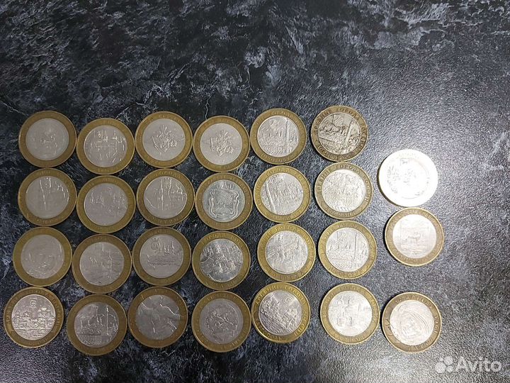 10 рублей биметалл
