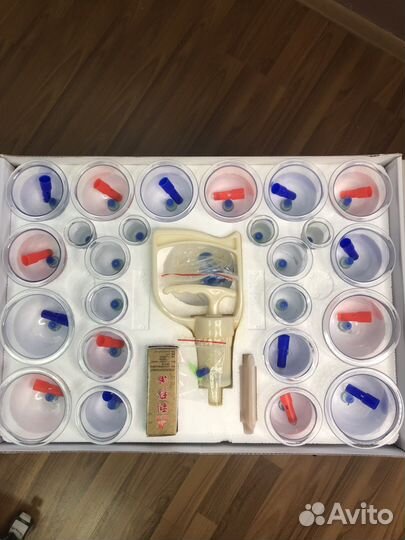 Вакуумные банки 24 шт