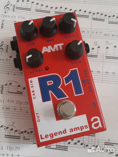 Гитарная Педаль Перегруза AMT R1