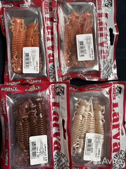 Силиконовая приманка Larva