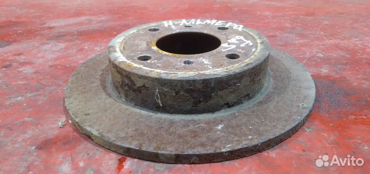 Ниссан Альмера Н16 диск тормозной задний