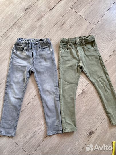 Вещи пакетом для мальчика Zara, H&M, р.110