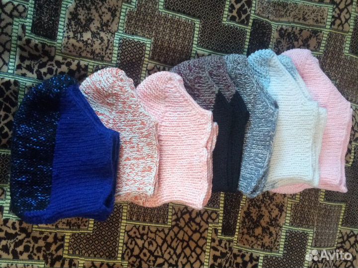 Вязаные носки