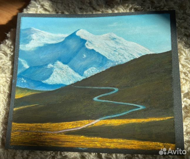 Картина пастель