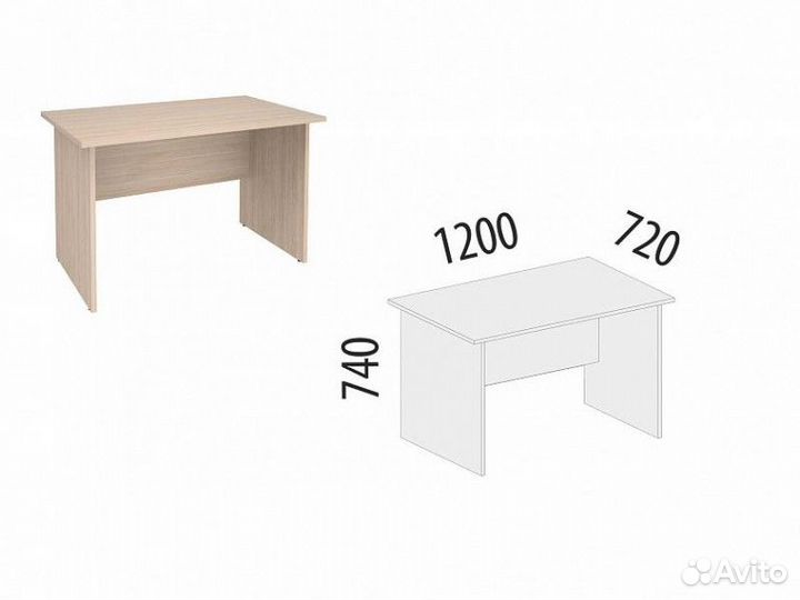 Стол Альфа 63.11 Компьютерный