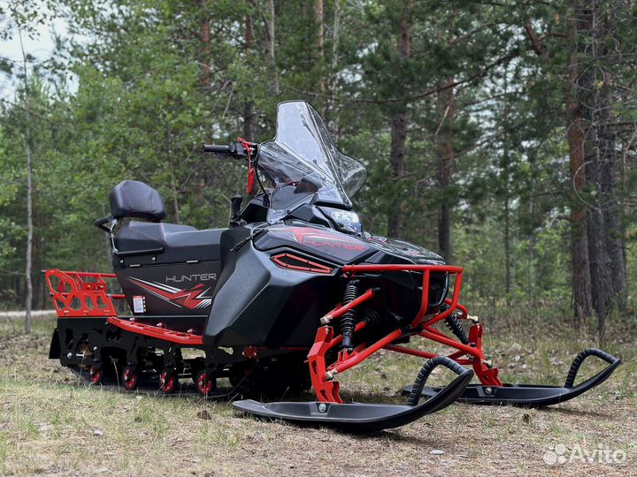 Снегоход ikudzo hunter 650LK 22 V2 черный макс