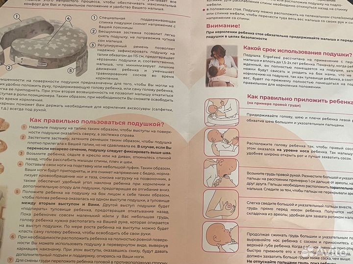 Подушка для кормления