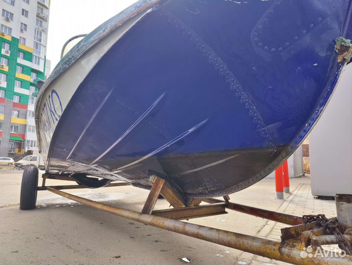 Казанка с мотором Suzuki 50 + трейлер