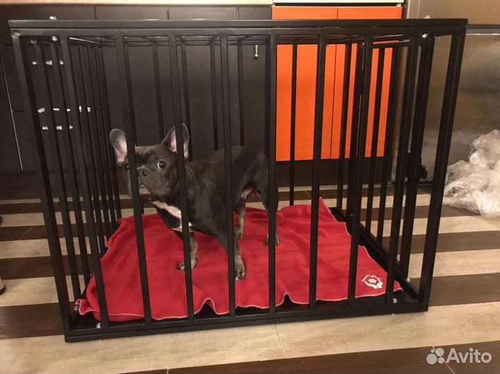 Усиленная клетка для собак в квартиру