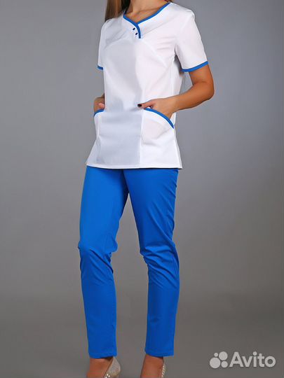 Хирургический костюм женский, медицинский костюм