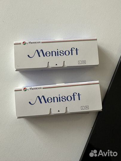 Линзы menisoft Япония