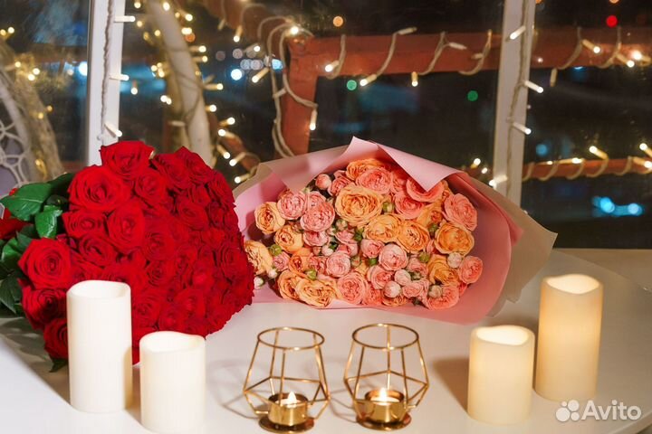 Цветы с доставкой, розы свежие