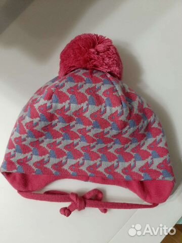 Шапка для девочки демисезонная р.50-52 новая