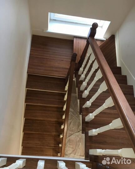 Изготовление лестницы на второй этаж