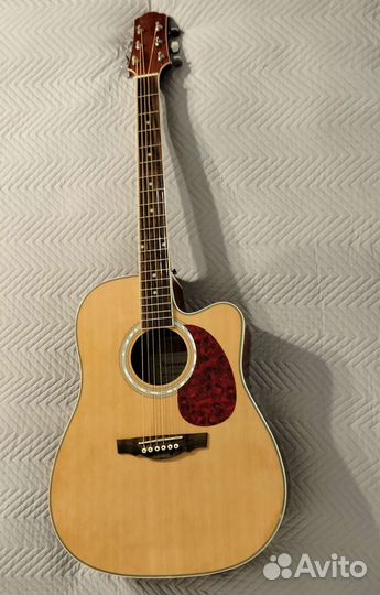 Гитара электроакустика (+ чехол и акб в подарок)