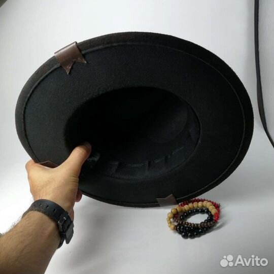 Шляпа фетровая Федора