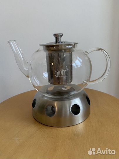 Заварочный чайник стеклянный Gipfel 1 л