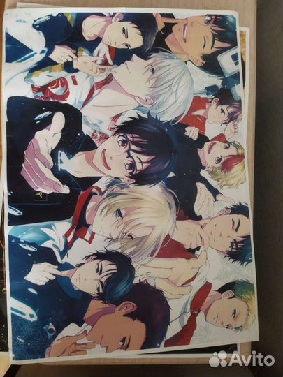 Плакаты постеры аниме