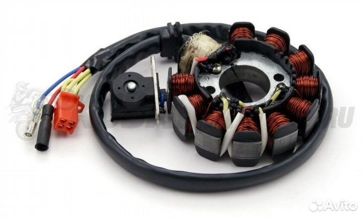 Статор генератора 4т CG 125,150cc 11 катуш