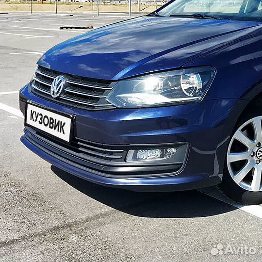 Бампер передний в цвет Volkswagen Polo 5