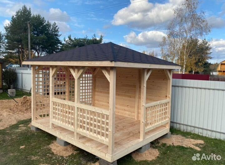 Красивые беседки