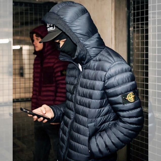 Микропуховик stone island