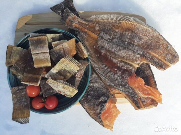Мурманская вяленая камбала ерш 3 в 1