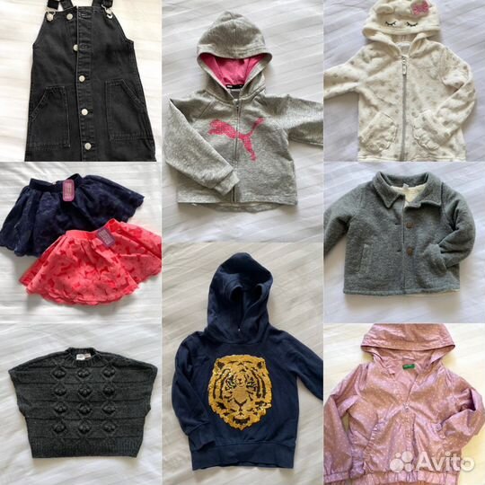 Платье, юбка, Худи для девочки 2-3 года