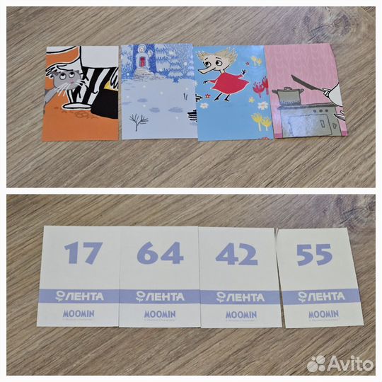 Наклейки Moomin