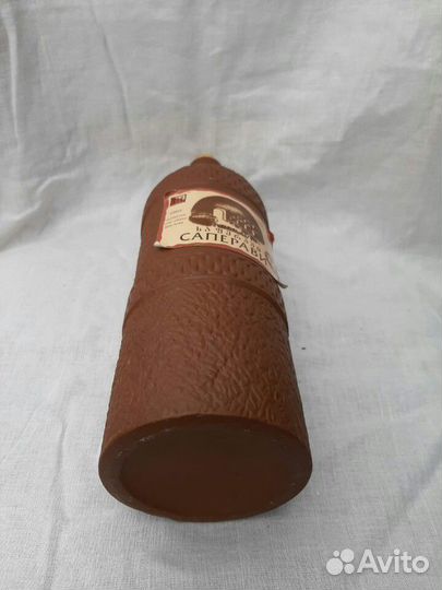 Керамическая бутылка винная