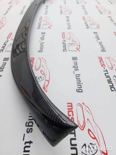 Спойлер M-Performance на BMW X6 F16 Карбон