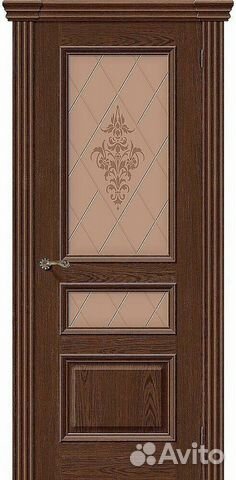 Межкомнатная дверь Bravo 001-0420 Вена Т-32 Виски