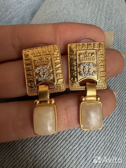 Серьги chanel 21А made in france/Франция