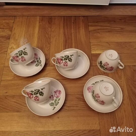 Чайный сервиз/чайные пары/блюдца СССР