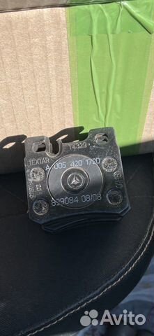 Колодки задние mercedes 124