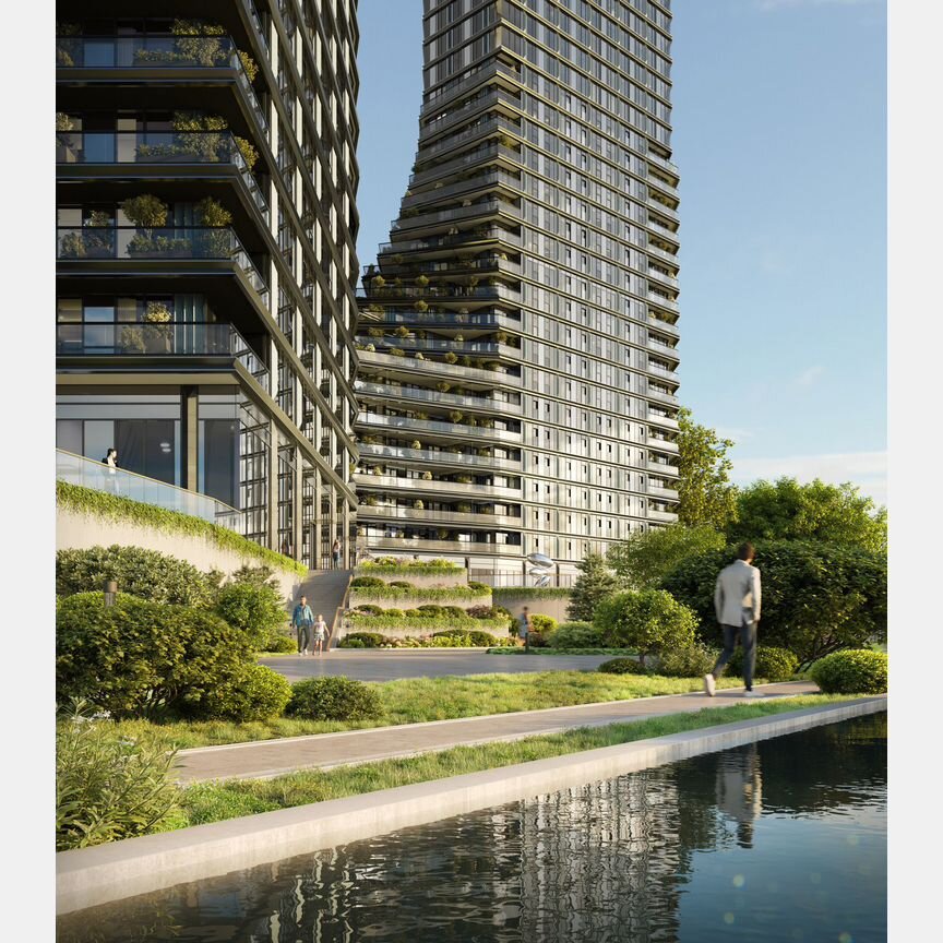 1-к. квартира, 36,1 м², 12/55 эт.