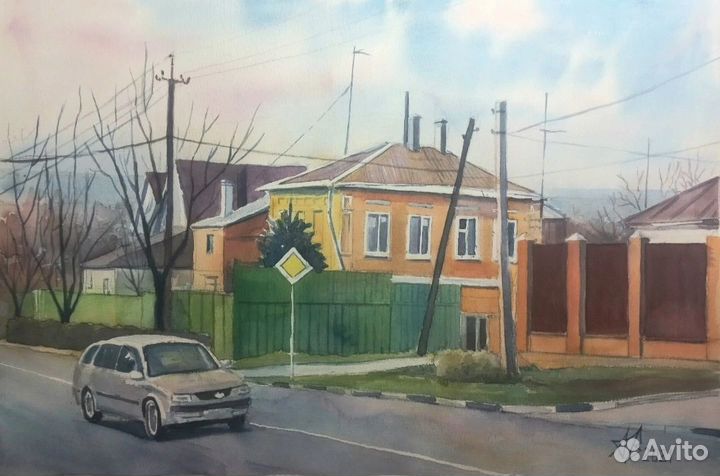 Акварельный скетчинг