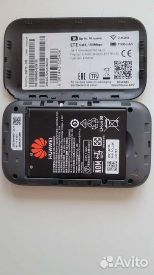 Wifi роутер 4g модем huawei