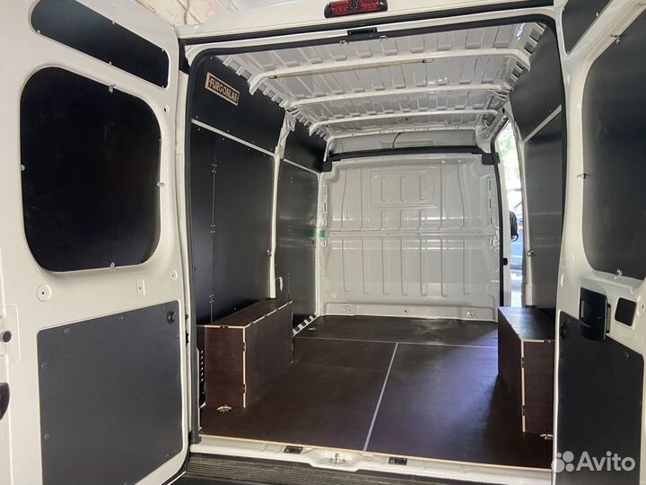 Обшивка кузова фанерой Пежо Боксер L2H2