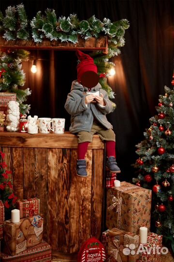 Фотозона ларек на Новый год