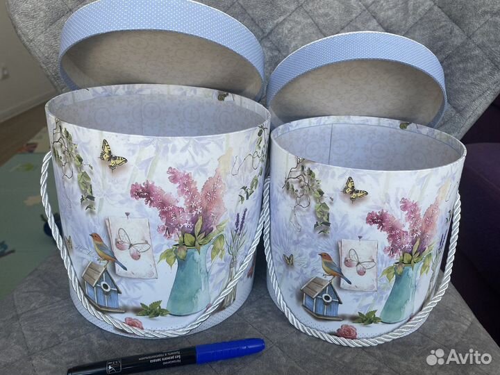 Коробка подарочная круглая