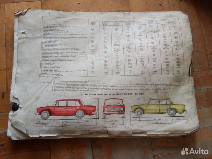 Альбом по ремонту Ваз 2101, классика