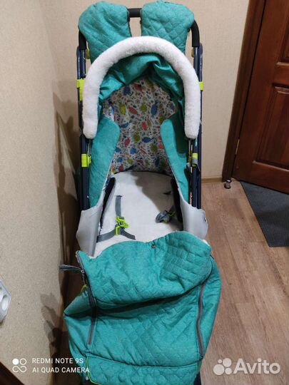 Детские санки коляска ника