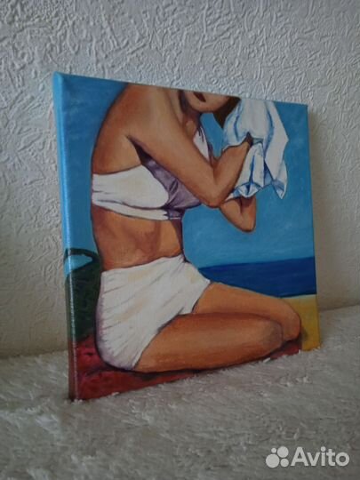 Картина маслом 20*20 