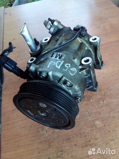 Компрессор кондиционера santa fe 3 4