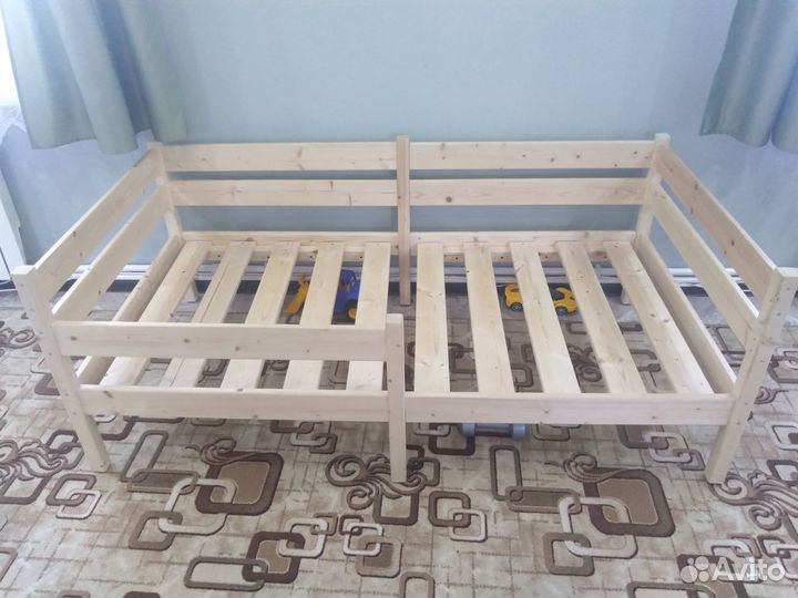 Детская кровать от 3 лет с матрасом бу