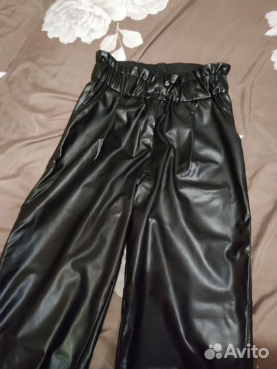 Кожаные брюки