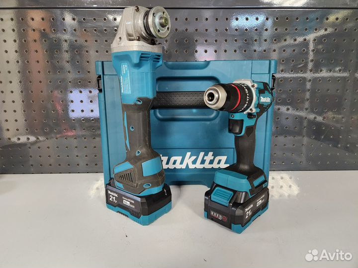 Шуруповёрт Болгарка Makita 2 в 1 Набор