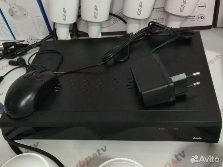 Комплект видеонаблюдения Dahua 23 Камеры IP66