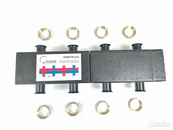 Стальной распределительный коллектор отопительных